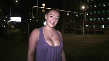 Big Tits Star Krystal Swift in Wild Public Car Window Orgy!