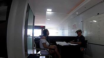 Madame Breaks Big Cock During Anal Creampie Session