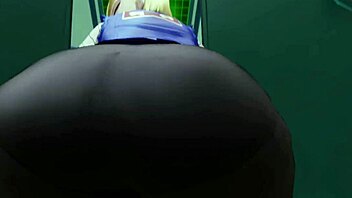 Android 18 shakes her big ass in a monster display of movement.
