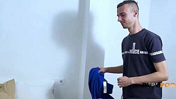 Once again Jennifer Dominic and her supertits teach a rookie how to fuck hard!