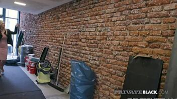 oh yeah, this pale blonde nathaly cherie takes on several big black cocks in privateblack bukkake gangbang