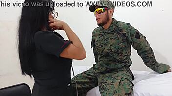 story of a latina doctor's actions in military hospital setting