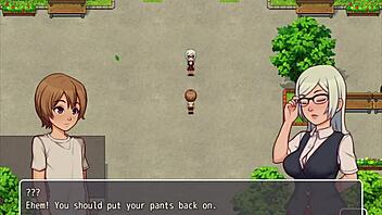 Daily lives of my countryside big tits milf hentai adventure begins