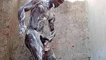 partners discover ultimate pleasure by sharing a steamy shower together before intimacy