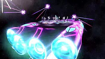 i love hatsune miku in sweet devil project diva with full nude bunny costume goddess tits ass pussy