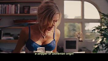 Milf kissed passionately in missionary. Blonde and brunette share intimate moment.