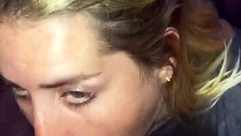 hey blonde slut, wanna suck this cock deep and take all that cumshot on your face?