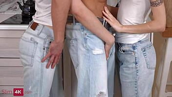 Why share a hard dick with two bisexual teens Tea Mint and Thea Lun?