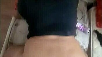 Sinful encounter unfolds with busty brunette babysitter and boss in taboo chubby doggystyle action.