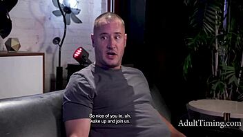 Petite teen blonde Emma Rosie shows step dad Danny Mountain that skill beats size in oral fun