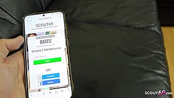 Blonde teen Alexa Swizz with big clit hints at deepthroat casting fuck in public