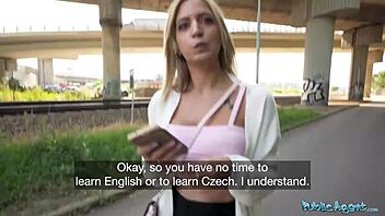 hey big tits spanish blonde, wanna suck my cock and fuck outdoors in public?