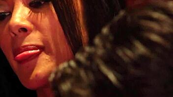 Wow petite Presley Hart gets slammed hard on couch in lingerie with cumshot explosion!