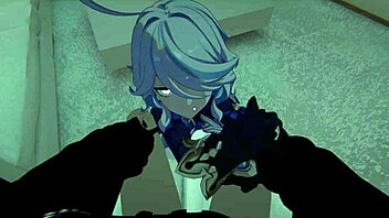 yukoshvr, you ready for kafka and furina to take turns riding this goth boy hard?