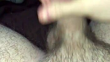 Intense cumshot blasts over sexy socks in wild explosion