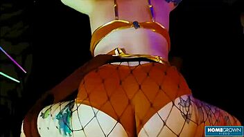Oh My God, Tattooed Girl Tenshii Tushii Gets Fucked Rough and Dominated in Lingerie!
