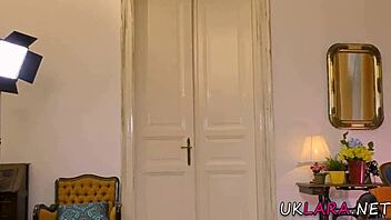 what's this brit milf licking?