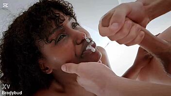 Muscular Brunette Lexy Luv In Interracial Threesome With Double Penetration And Oral Creampie