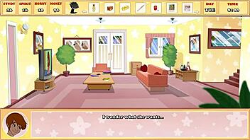 Whoa! Ebony Milf Gets Intense Anal Sex In Wild Anime Hentai Game Chapter