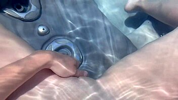 Why don't you watch me finger my wet pussy in this jacuzzi pov session?
