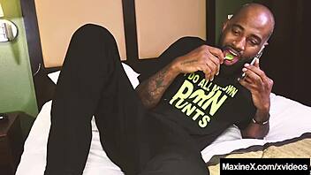 Cambodian Cougar Maxine X Takes Big Black Cock Deepthroat And Creampie In Oriental Pussy