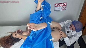 Intense Doctor Passionately Takes Patient During Hospital Exam