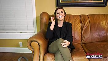 i'm like, this petite brunette cutie kylie, sucking that big cock deep and getting my pink pussy fucked so hard... oops, cum in mouth!