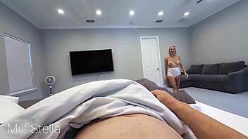 Pesky Nephew Rips Pants Off Stepaunt For Double Creampie In Humiliating Outdoor Domination