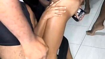 Wife's hottest scenes with husband's friends in double penetration action