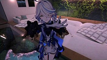 yukoshvr, you ready for kafka and furina to take turns riding this goth boy hard?