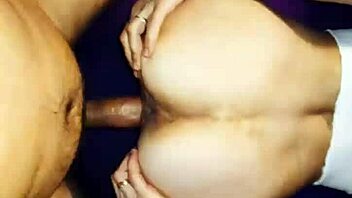 40 year old milf tries hard during preliminary filming in a porn studio