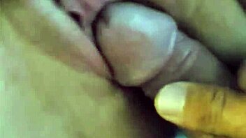 Why Does This Horny Canadian Couple With Shaved Wet Pussy And Monster Cock Make Such Massive Cum Puddles Barefoot?