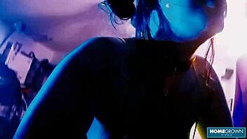 Oh My God, Tattooed Girl Tenshii Tushii Gets Fucked Rough and Dominated in Lingerie!