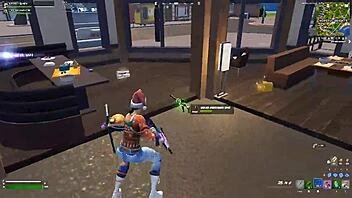 i love playing fortnite with my hot bisexual transgender friend bent over in doggystyle fucking