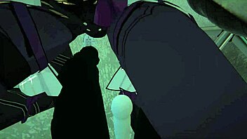 yukoshvr, you ready for kafka and furina to take turns riding this goth boy hard?