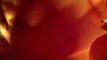 quickie in the living room with doggystyle bent over bareback fucking