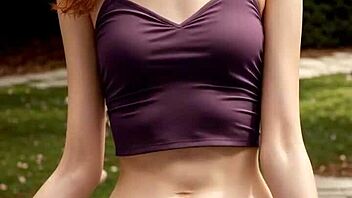 Lingerie Models Pose Sexy Under Cherry Blossom Trees With Barefoot Elegance