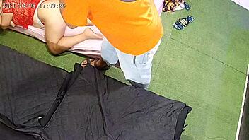 I recorded my friend on the bed dreaming with my cellphone.