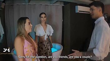 let's have a threesome with these two sex-crazed nympho whores danner mendez alicia trece mimi boliviana