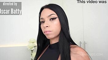 Super Cute Brazilian Struggles With First Dp Ever But Quits Shooting From Huge Dicks In Anal!