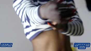 ebony slut takes sensual raw missionary fuck instead of paying rent