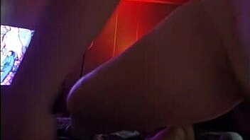 big booty ginger in glasses with nice tits rides big black cock in jungle pt1