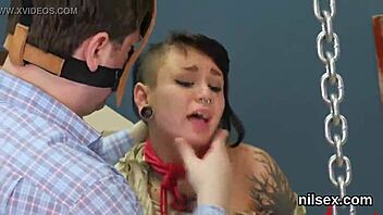 This ass hole asylum is brutal - they're bringing me in for painful deepthroat treatment!