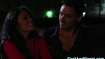 Wow petite Presley Hart gets slammed hard on couch in lingerie with cumshot explosion!