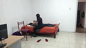 Are you ready for this curvy latina nurse to dance sensually in lingerie at your home as your submissive patient?