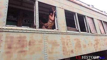 Hey, check out this retro classic where a curvy white slut takes a huge big black cock deepthroat style in Florida! 🔥🍑💦