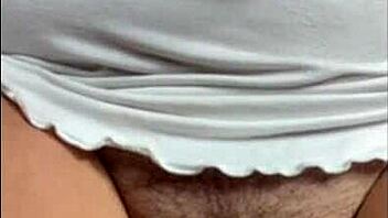 In this homemade video, a chubby mature milf with big ass indulges in anal masturbation, squirting from her huge gaping hole while doing dirty talk.