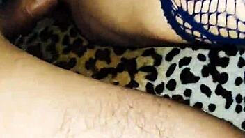 40 year old milf tries hard during preliminary filming in a porn studio