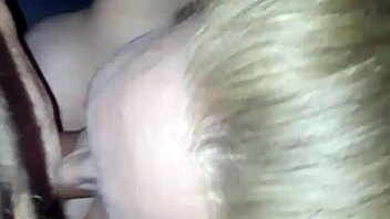 i suck tits with my chubby blonde girlfriend
