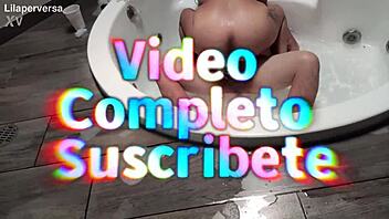 Adelanto de video shows her with her boss in a jacuzzi encounter